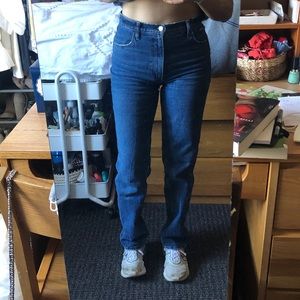 Abercrombie 90s Straight Ultra High Rise Jeans